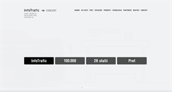 Desktop Screenshot of infotrafic.biz